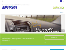 Tablet Screenshot of elektronikkservice.no